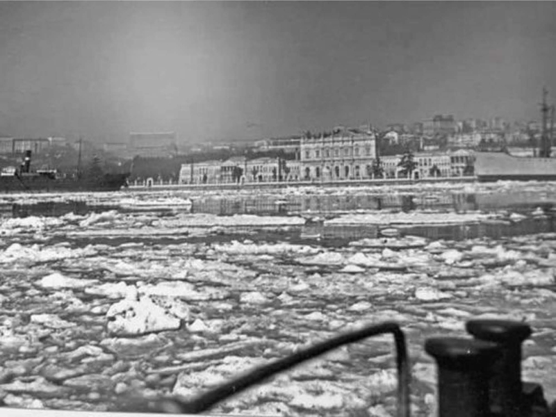 1954 - İstanbul'da yaşanan büyük kış mevsimi 36